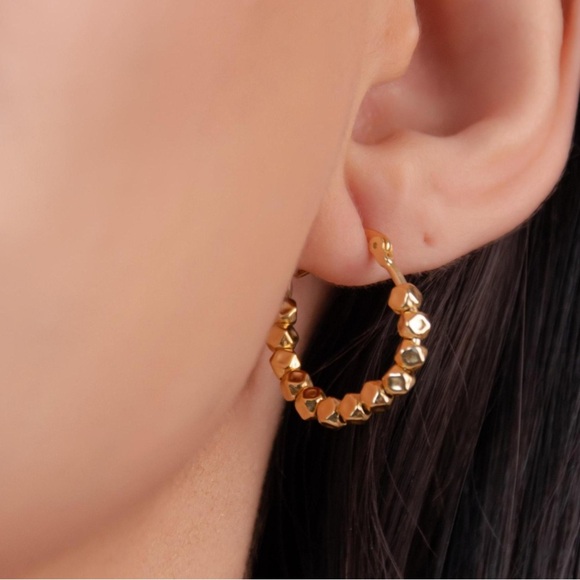 Minimalist Sterling Silver Hoops – Kate Spade Inspired Design